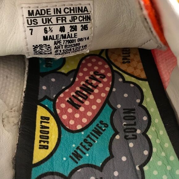 Very Rare PHARRELL Williams Adidas Stan Smith TNS Orange Tennis Balls - Picture 6 of 13